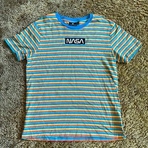 Men’s Hyper Space NASA Striped T-Shirt
